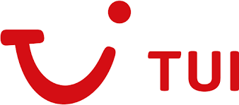 Tui Logo mit roter Schrift