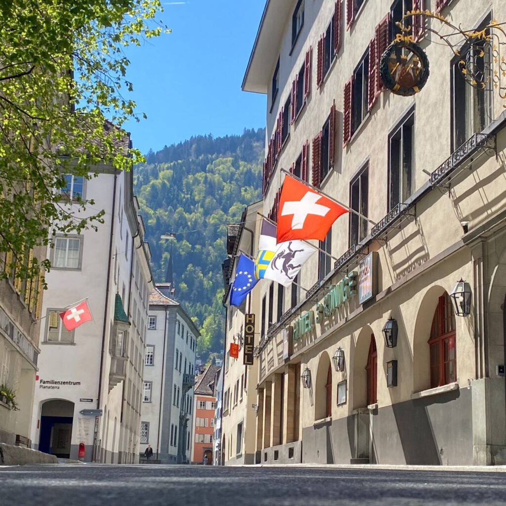 Gasse in Chur