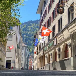 Gasse in Chur